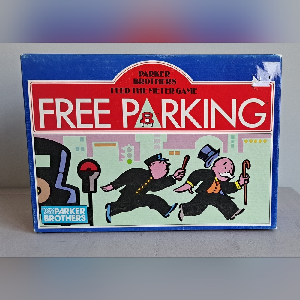 Vintage Parker Brothers Free Parking game